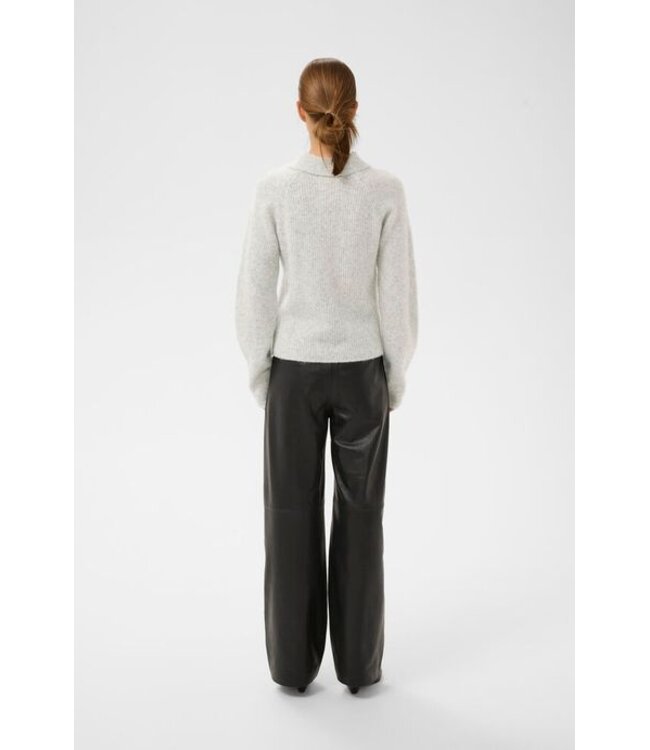 InWear Sweater polo Nias, New light grey