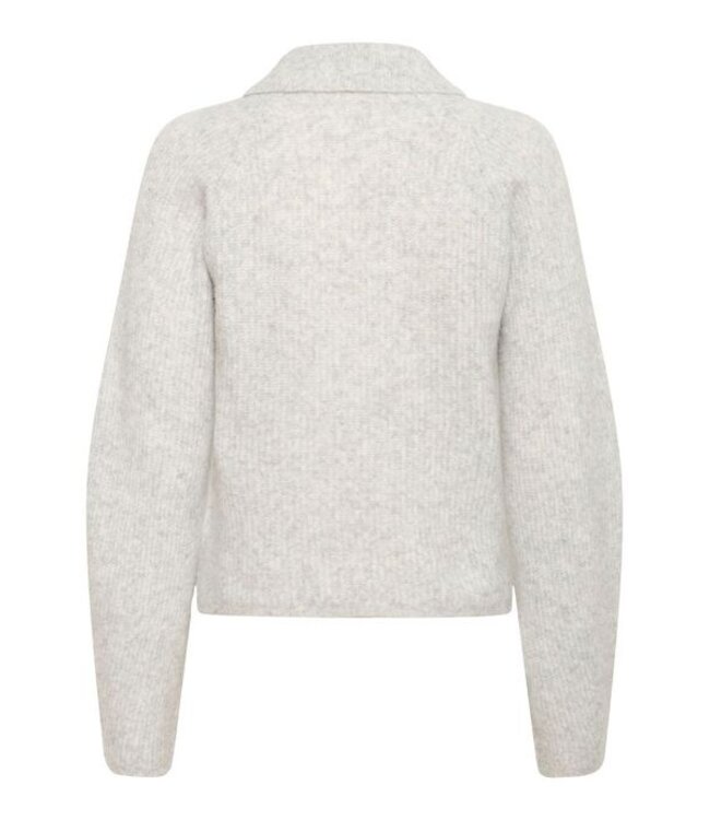 InWear Sweater polo Nias, New light grey