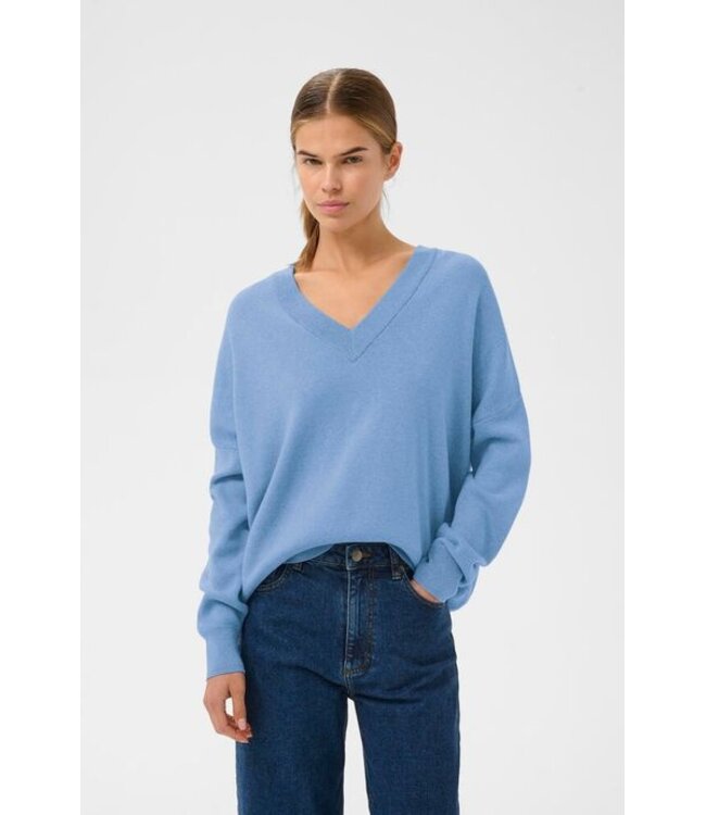 InWear V-neck Foster, Riviera melange
