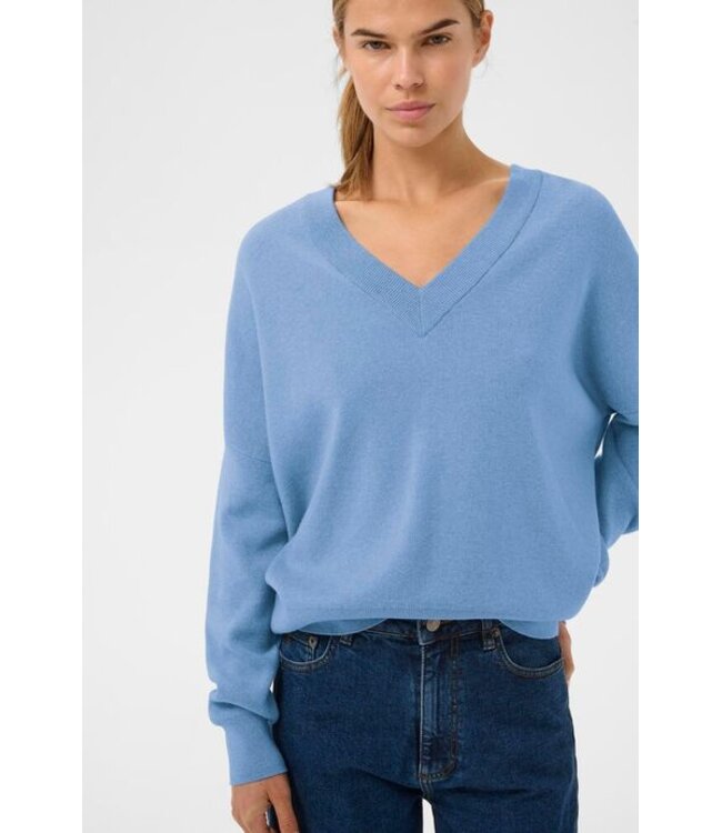 InWear V-neck Foster, Riviera melange