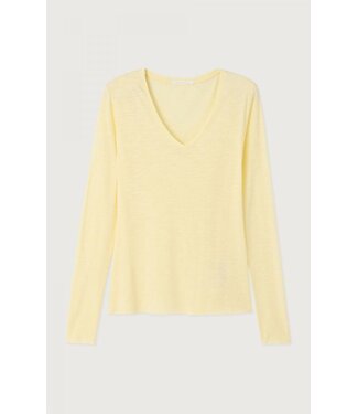 American Vintage Longsleeve JAC52V, Vintage vanilla