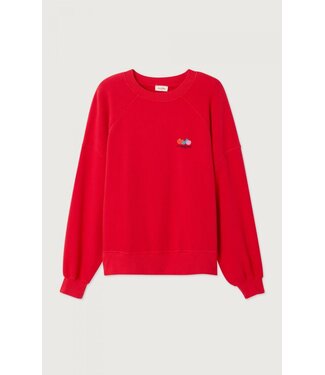 American Vintage Sweater ATU03D, Tomato