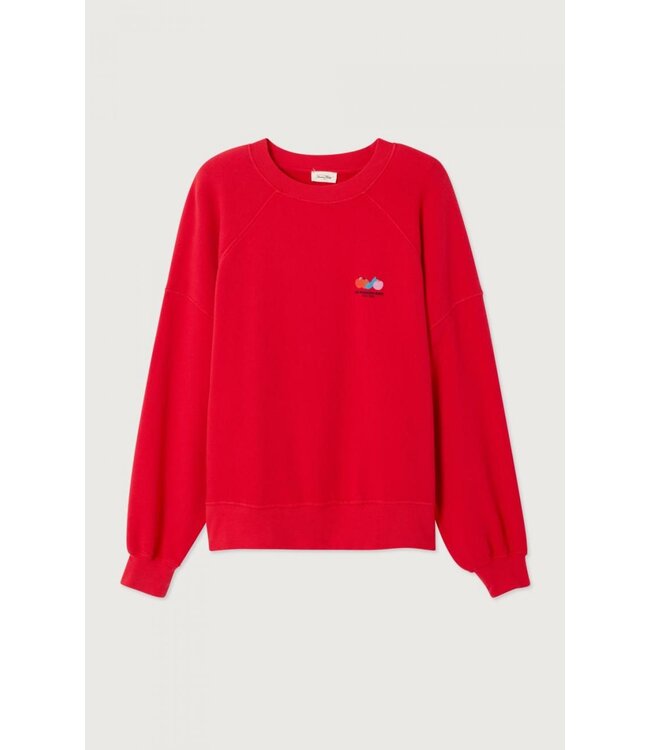 American Vintage Sweater ATU03D, Tomato