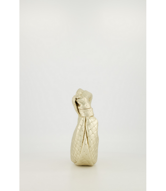 selectedbystijldepartment Bag braided knotted, Gold