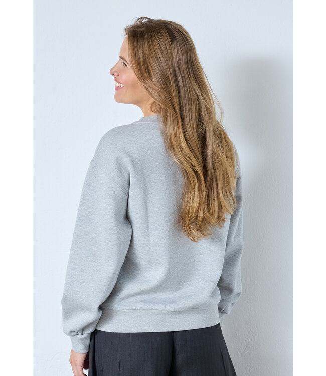 Co'Couture Sweater Zoe Co'couture, Grey melange