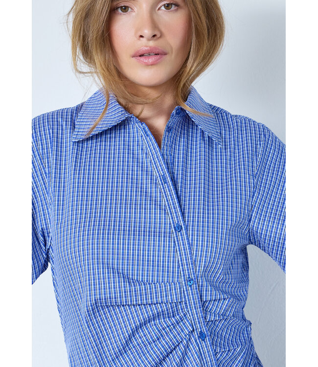 Co'Couture Shirt Aniza asym, New blue