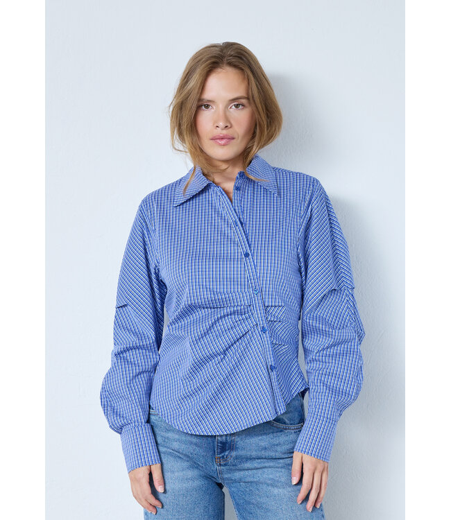 Co'Couture Shirt Aniza asym, New blue