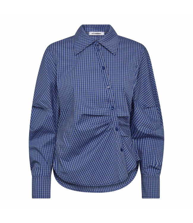 Co'Couture Shirt Aniza asym, New blue