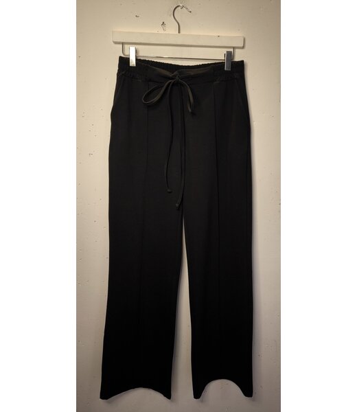 selectedbystijldepartment Pants stretch viscose line, Black