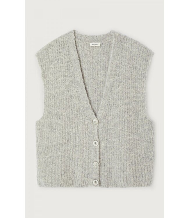American Vintage Gilet ZOL19EE, Heather grey
