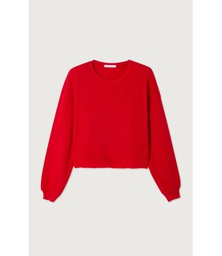 American Vintage Sweater T-shirt SON02IGE, Tomate vintage