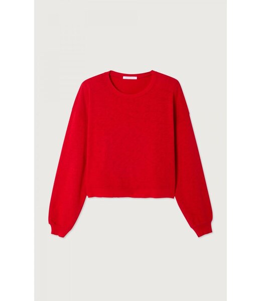 American Vintage Sweater T-shirt SON02IGE, Tomate vintage