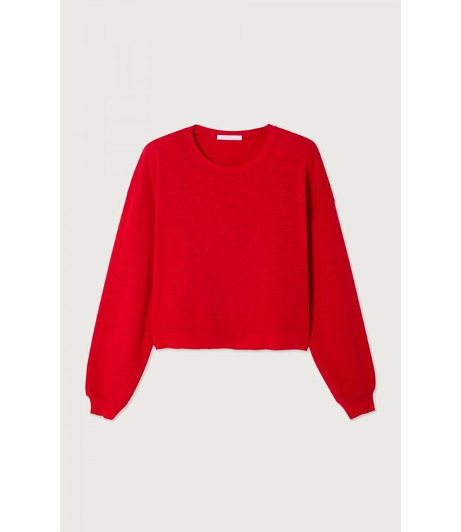 American Vintage Sweater T-shirt SON02IGE, Tomate vintage