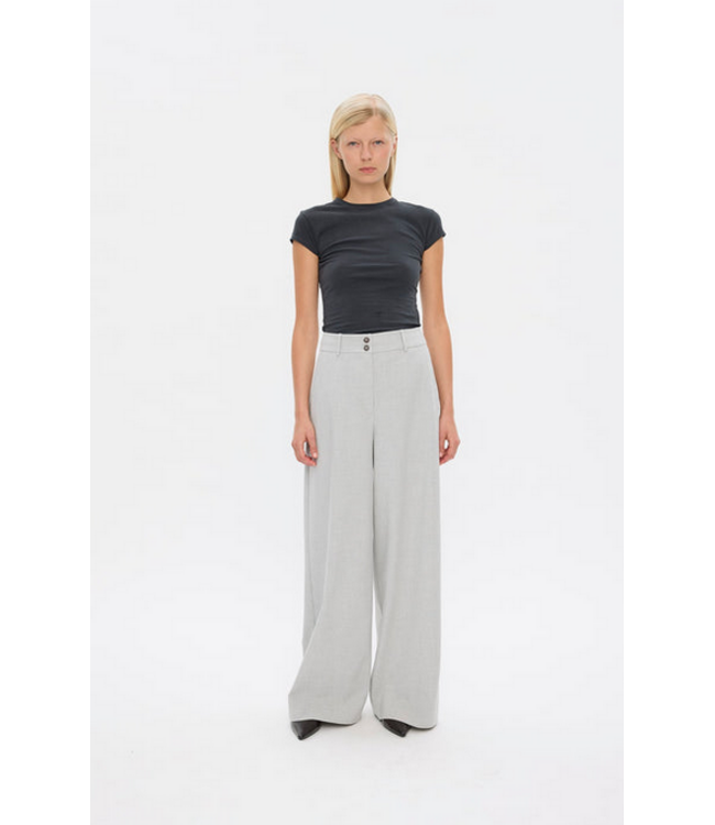 Five units Pants Laura, Crystal grey melange