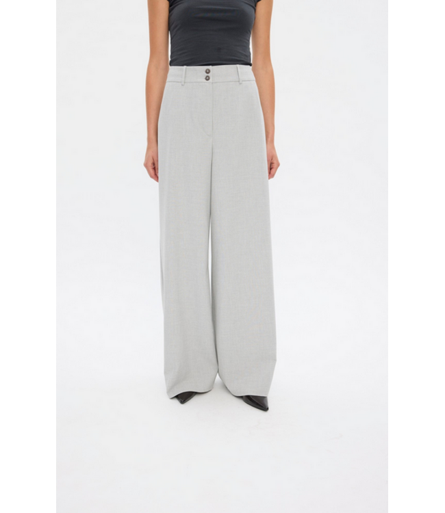 Five units Pants Laura, Crystal grey melange