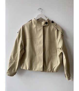 selectedbystijldepartment Jacket midi utility, Ecru