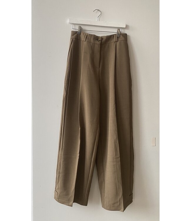 selectedbystijldepartment Pants barrel wide, Light brown