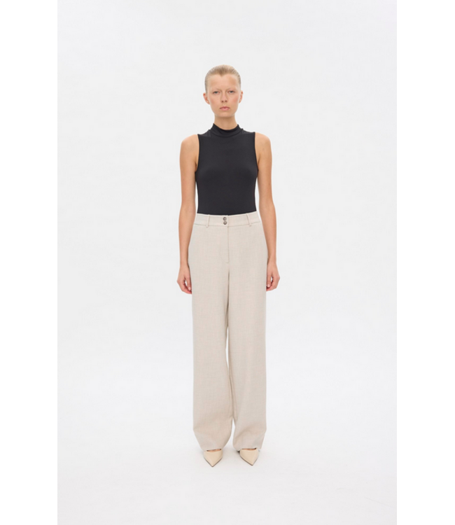Five units Pants Dena, Silver sand melange