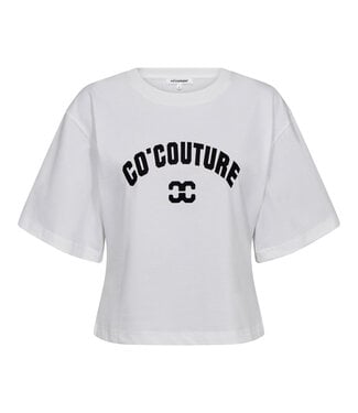 Co'Couture T-shirt Zenga O-neck, White black