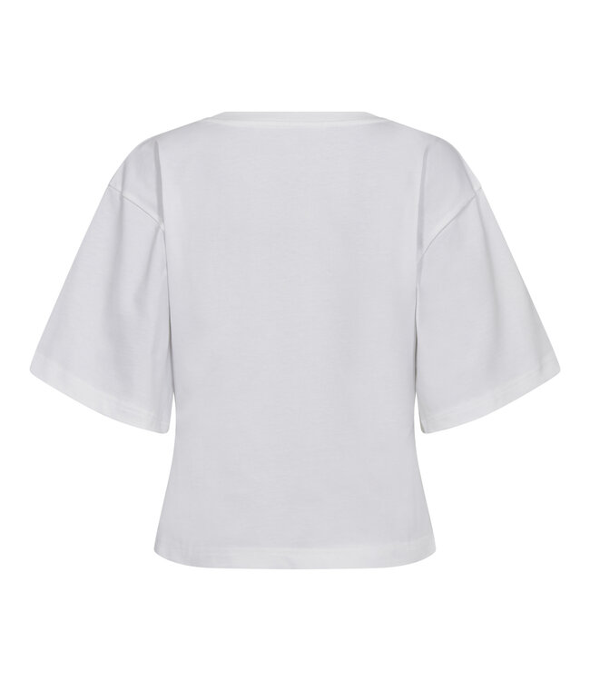 Co'Couture T-shirt Zenga O-neck, White black