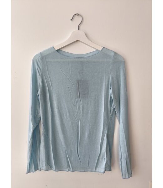selectedbystijldepartment Longsleeve cashmere, Light blue