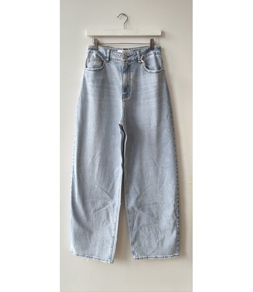 selectedbystijldepartment Jeans high baggy tall, Light blue