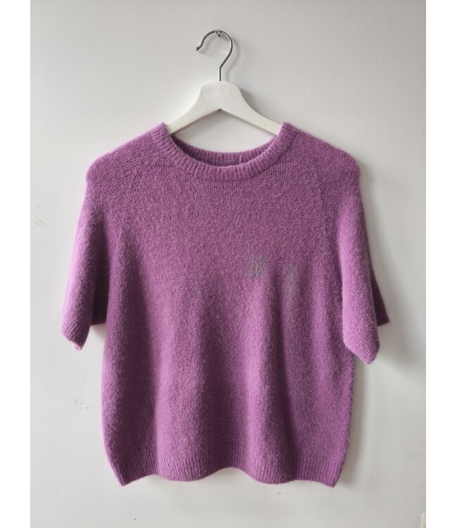 selectedbystijldepartment Sweater midi baby alpaca, Lilac