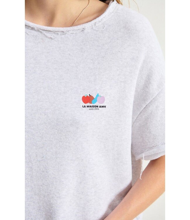 American Vintage T-shirt ATU02A, Artic melange