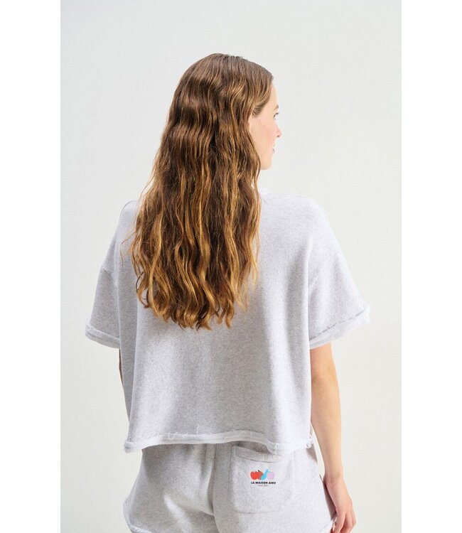 American Vintage T-shirt ATU02A, Artic melange