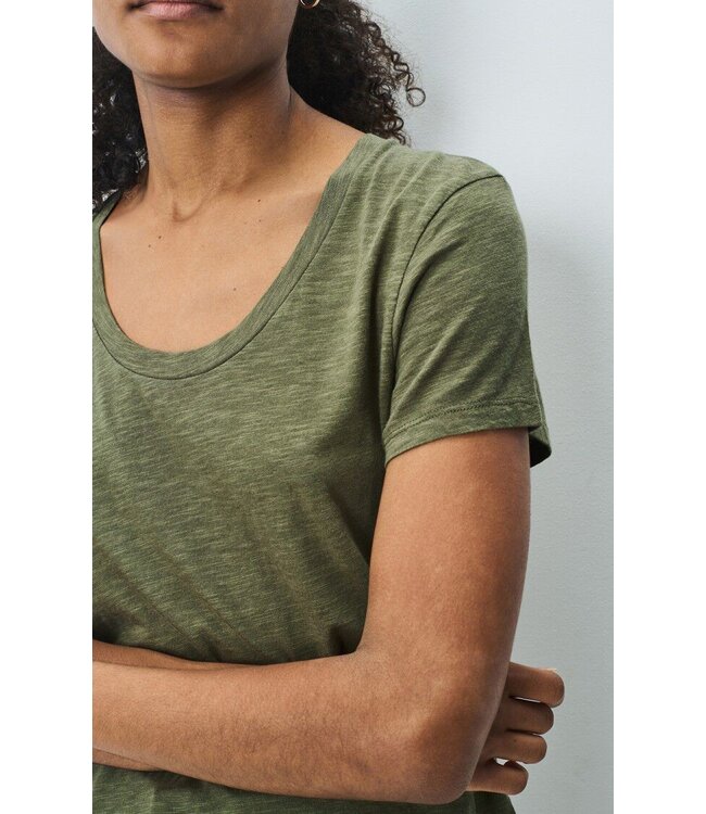 American Vintage T-shirt JAC48VE, Khaki vintage