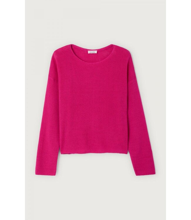 American Vintage Sweater LIU18AE, Fluo fuchsia