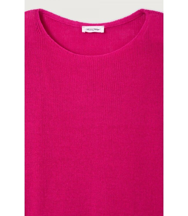 American Vintage Sweater LIU18AE, Fluo fuchsia
