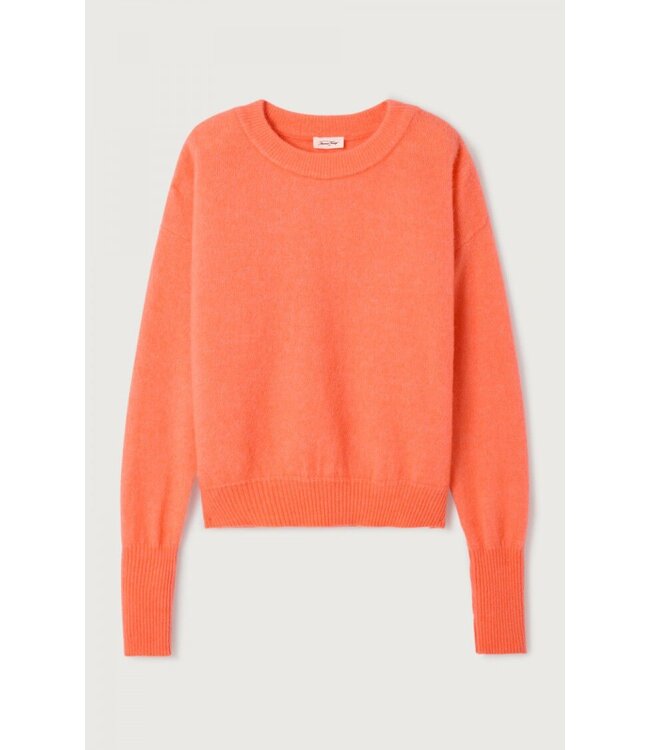 American Vintage Sweater VITO18EE, Salmon melange