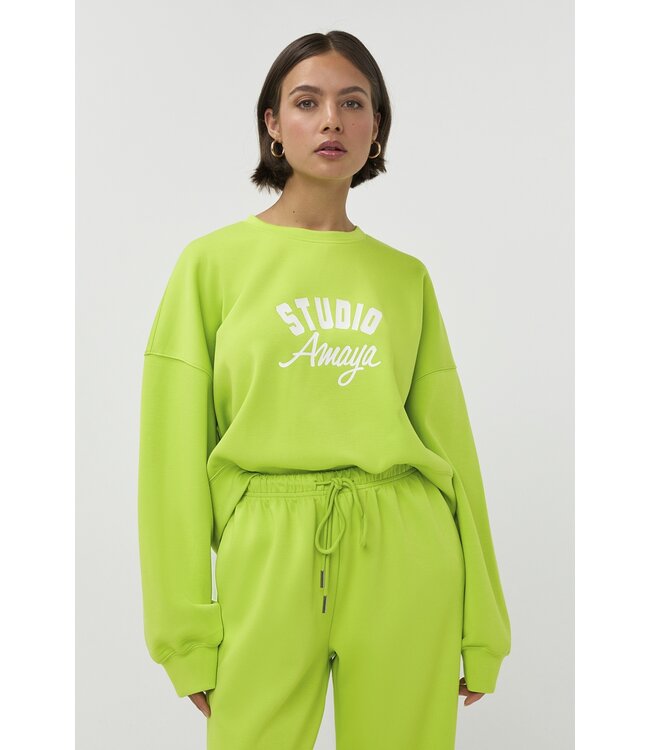 Studio Amaya Sweater Betty, Lime