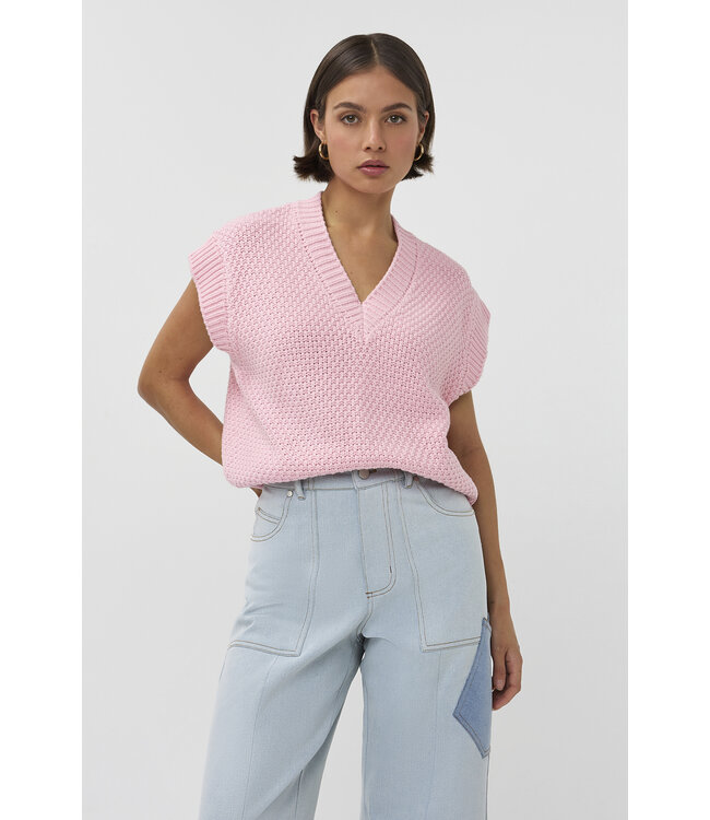 Studio Amaya Spencer Ardina knitwear, Pink