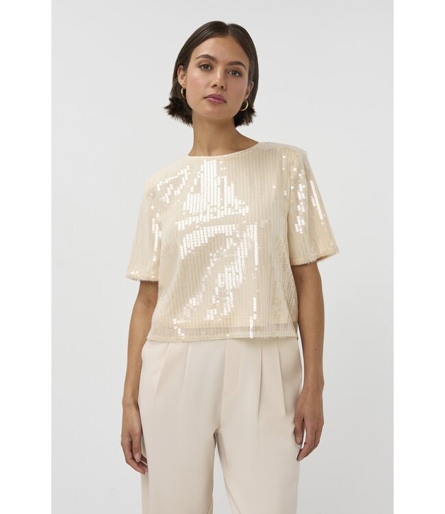 Studio Amaya Top Enna, Beige