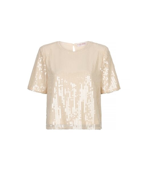 Studio Amaya Top Enna, Beige