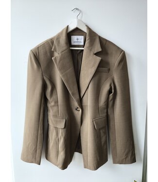 selectedbystijldepartment Blazer fitted, Dark Khaki