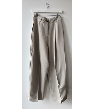 selectedbystijldepartment Pants barrel wide, Beige