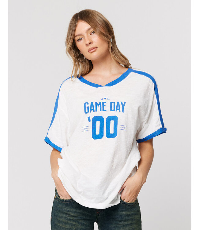 Abrand T-shirt Game day, White sand