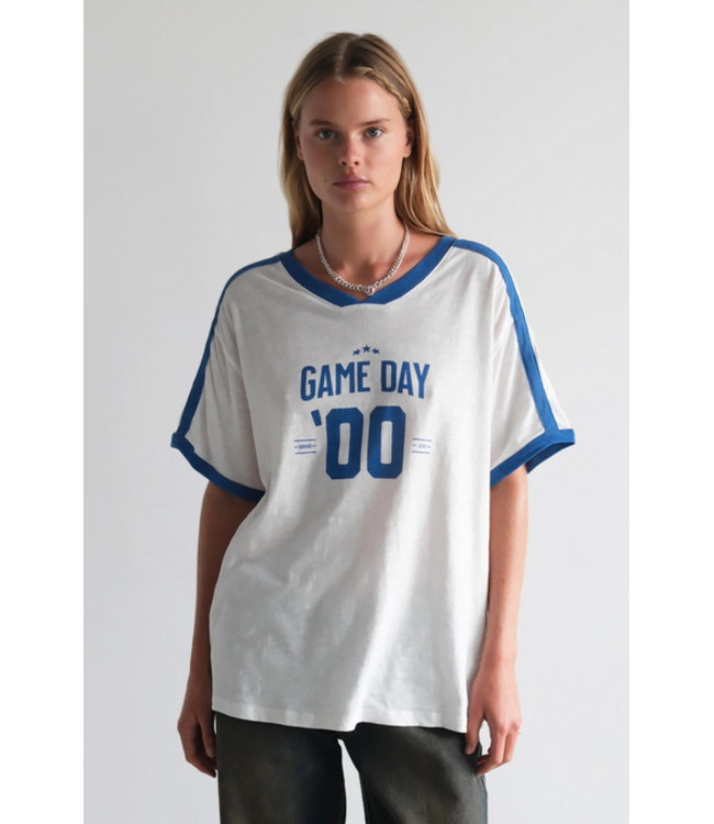 Abrand T-shirt Game day, White sand