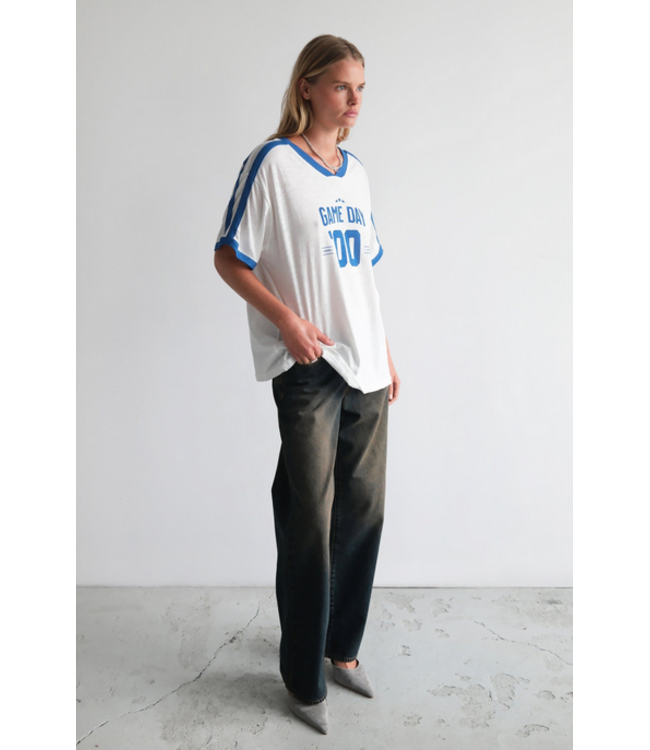 Abrand T-shirt Game day, White sand