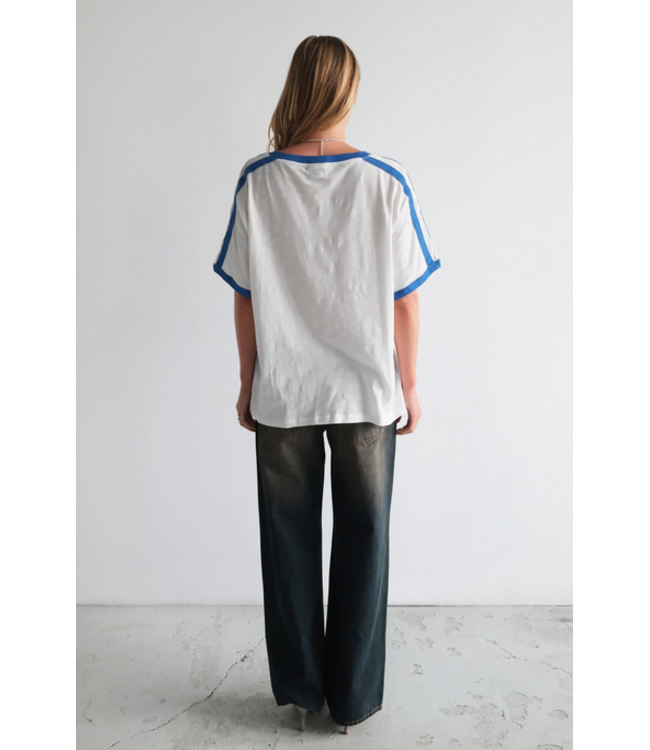 Abrand T-shirt Game day, White sand