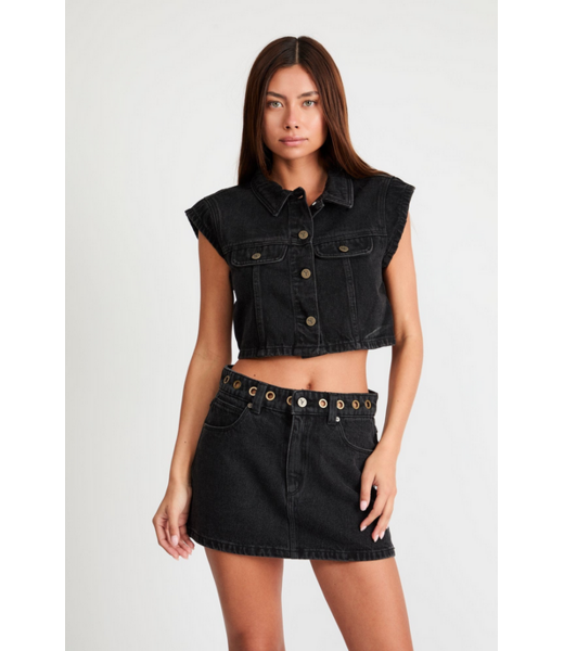 Abrand Skirt mid Aline, Brie