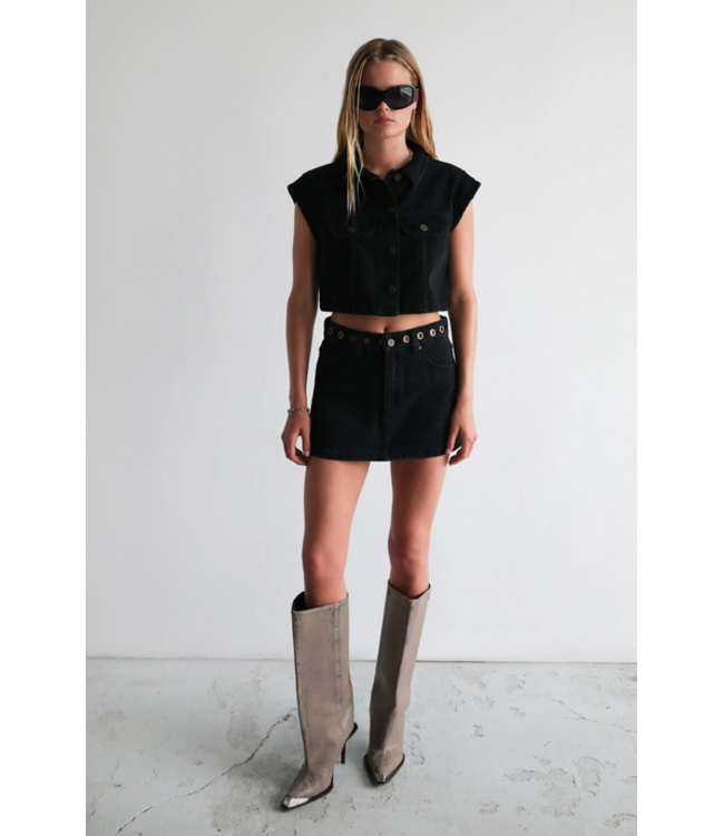 Abrand Skirt mid Aline, Brie