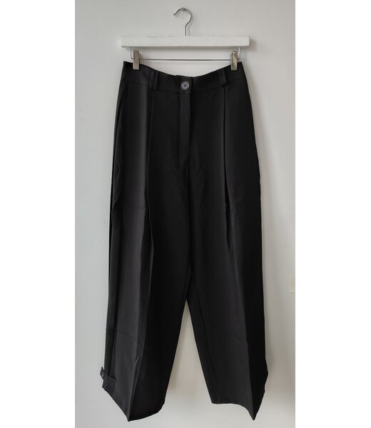 selectedbystijldepartment Pants barrel wide, Black