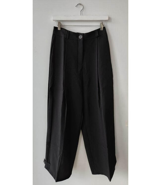 selectedbystijldepartment Pants barrel wide, Black