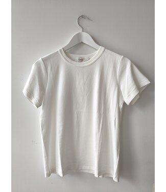 selectedbystijldepartment T-shirt basic fitted, White