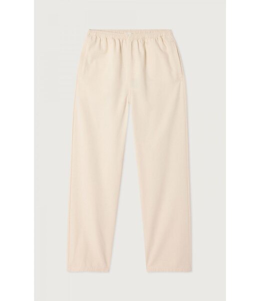 American Vintage Pants LYC10AE, Ecru