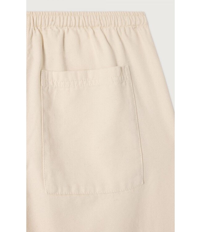 American Vintage Pants LYC10AE, Ecru